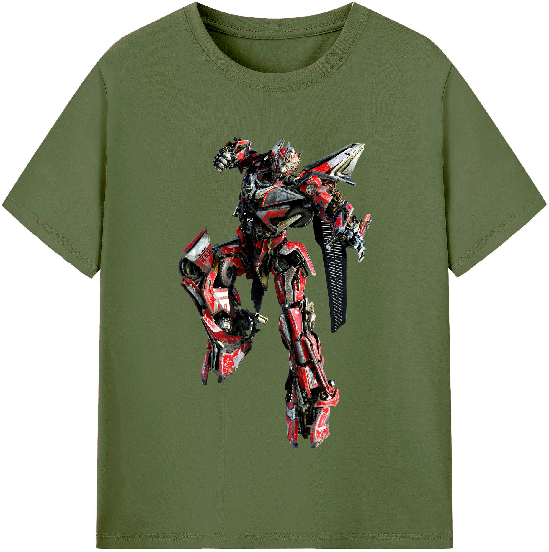 （画像用）  綿100％半袖Tシャツ（フロントプリント）